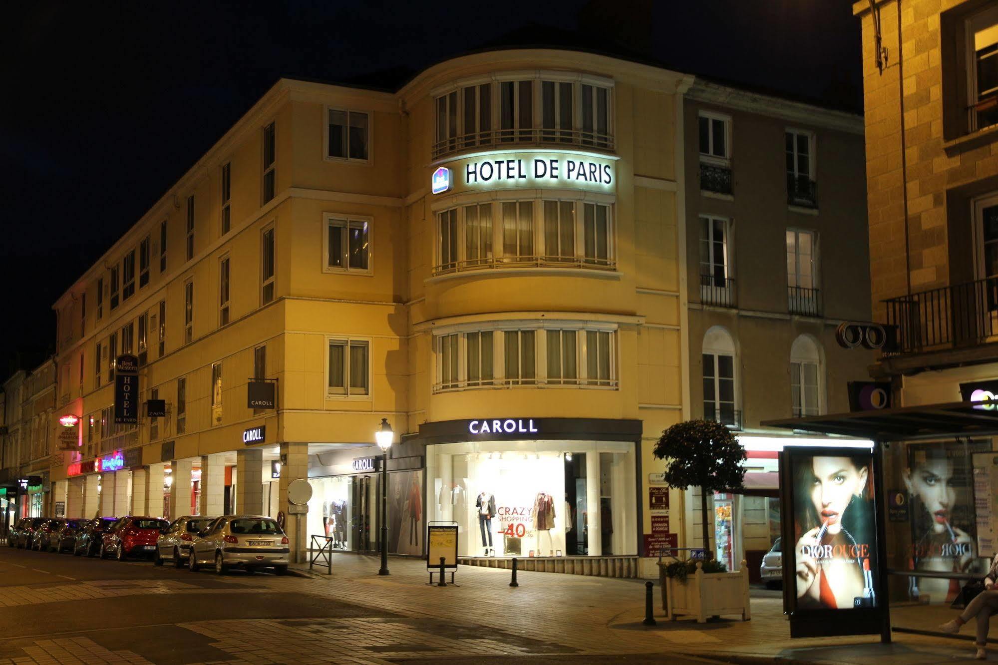 Best Western Hotel De Paris Laval  Exteriör bild